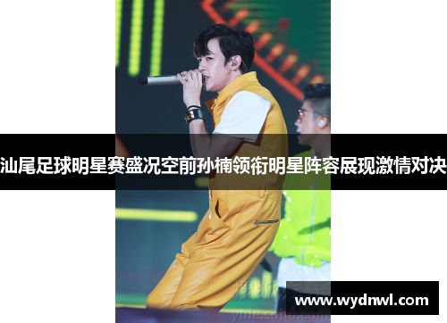 汕尾足球明星赛盛况空前孙楠领衔明星阵容展现激情对决