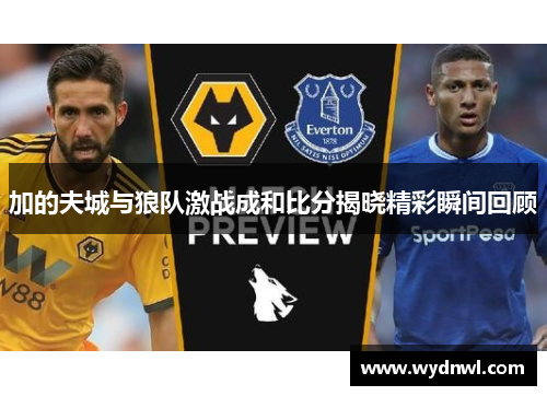 加的夫城与狼队激战成和比分揭晓精彩瞬间回顾